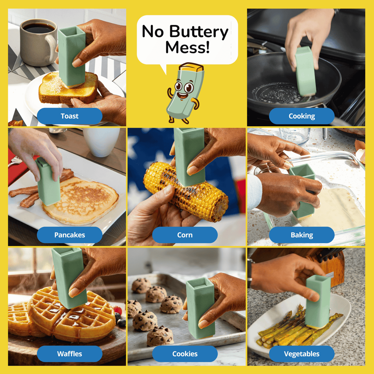 Butter Crayon® 3-Pack | Butter Applicators